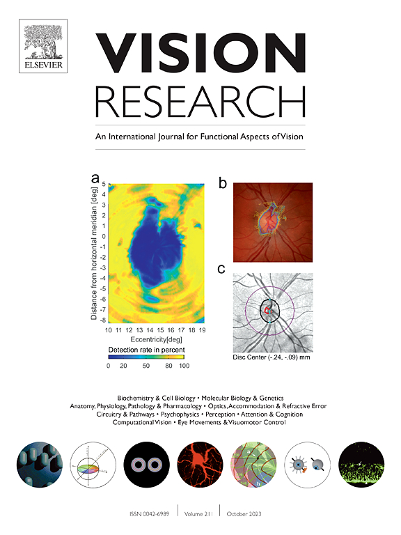 Go to journal home page - Vision Research